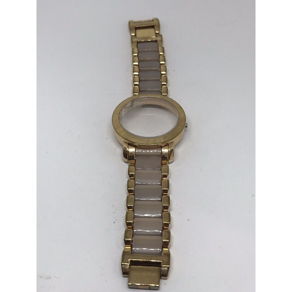Michael Kors MK Watch Band Bracelet Links Case Woman’s Parts Used 20mm Z447